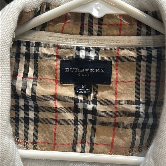 Burberry White Polo Shirt - Picture 2 of 7